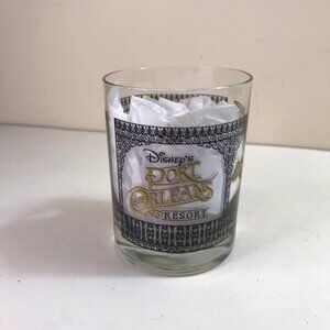 Disney Port Orleans Resort Rocks Glass Lowball Cocktail New Orleans Jazz